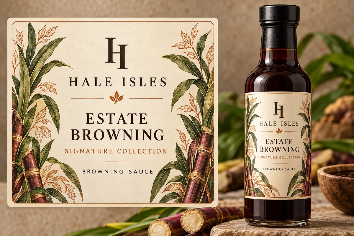 Estate Browning packaging mockup